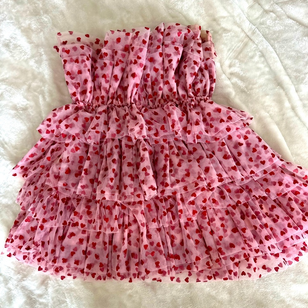 AMAZING Red Heart Cupcake Dress 😍